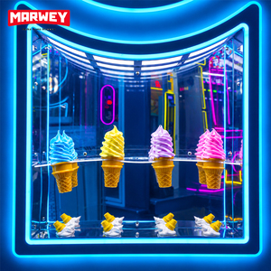 Máquina de Helados Marwey, Máquina para Hacer Helados Caseros, Congelador Rápido de Postres, Electrodoméstico de Cocina para Fiestas Familiares de Verano - Product Image 6