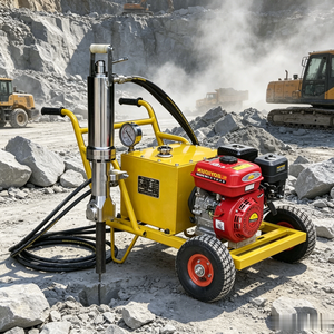 Machine de fendage hydraulique efficace pour la rupture de roches, vente directe d'usine du Henan avec rapport d'essai - Product Image 1