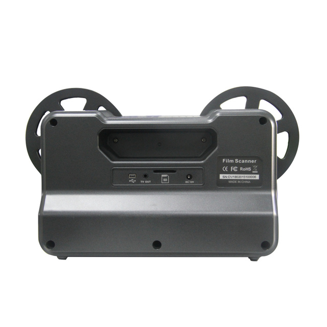 8mm and Super 8 Film Reel Converter Scanner,Convert Film to Digital Video,Comes With 2.4" LCD