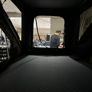 4WD Custom Large Space Aluminio Auto Dachzelt Hartschale Tente <span class=keywords><strong>De</strong></span> Toit Aluminio Hard Shell Car Roof Top Tent - Product Image 6