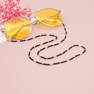 Go2Boho <span class=keywords><strong>2022</strong></span> Collier chaîne de masquage bohême <span class=keywords><strong>tendance</strong></span> pour femme Perles Miyuki Chaînes de <span class=keywords><strong>lunettes</strong></span> <span class=keywords><strong>Lunettes</strong></span> de soleil Bijoux <span class=keywords><strong>Lunettes</strong></span> Accessoires - Product Image 1