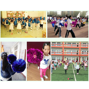 Palla Floreale per Cheerleader, Accessorio per Spettacoli Sportivi e Danzanti, Leggera, Resistente, Pieghevole e Portatile - Product Image 6