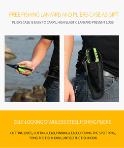 مجموعة أدوات DXtools FG-1044+BL-040 تشمل كماشة ألومنيوم ومقبض مطاطي وفتاحة حلقات وقاطع خيوط - Product Image 6