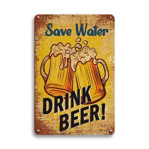 Carteles de chapa vintage, placa de metal decorativa para cafetería, pub, garaje - Product Image 5