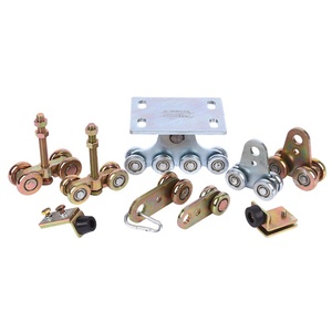 Roue à vis en acier robuste pour <span class=keywords><strong>porte</strong></span> <span class=keywords><strong>coulissante</strong></span>, roulement de guidage pour <span class=keywords><strong>porte</strong></span> en bois, <span class=keywords><strong>chariot</strong></span> de roulement à rouleaux - Product Image 3