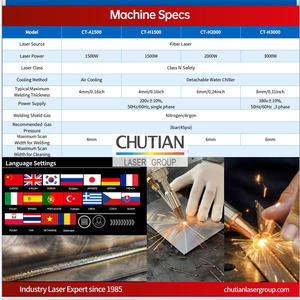 Mesin las <span class=keywords><strong>Laser</strong></span> serat otomatis <span class=keywords><strong>CNC</strong></span> untuk produk logam - Product Image 6