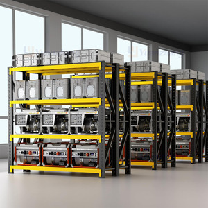 Precio de Fábrica, Estantería de Almacenamiento de Acero Ajustable de 5 Niveles, Unidades de Estanterías de 200 kg a 500 kg, Estanterías y Estantes Apilables de Metal - Product Image 4