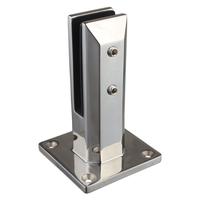 ZD chine acier inoxydable 304 316 2205 matériel miroir polonais piscine clôture verre robinet