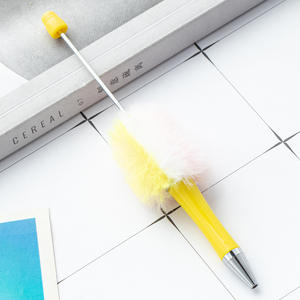 Bola de piel bonita promocional para regalo con cuentas, joyería DIY, plástico decorativo para bolígrafo con cuentas para bodas, cumpleaños, bienvenida - Product Image 5