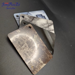 Nuovo Design Pannelli in Plastica Acrilica Metallizzata con Texture Naturale di Ciliegio per Termoformatura, Piegatura, Taglio, Lucidatura e Incisione - Product Image 6