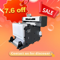 Imprimante DTF I3200 Imprimante de vêtements à plat Imprimante 3d de vêtements de t-shirts Machine d'impression DTF Shaker et Dryer Imprimante DTG