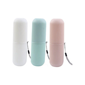 Estuche de viaje al por mayor para pasta de dientes, contenedores portátiles para enjuague bucal, soporte para vasos - Product Image 1