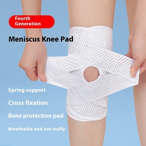 Genouillère respirante pour la <span class=keywords><strong>course</strong></span> et la prévention des blessures sportives avec support réglable - Product Image 2