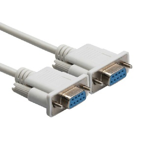 สายเคเบิลแบบอนุกรม 9 พิน ยาว 1.5 เมตร แบบ DB9 ตัวเมียต่อตัวเมีย แบบไขว้ สำหรับเชื่อมต่อพอร์ต RS232 COM - Product Image 2