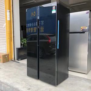 TOP QUALITY Side by <b>Refrigerator</b> Wind Cooled Black Glass Door Energy Saving 570L <b>Refrigerator</b> - Product Image 2