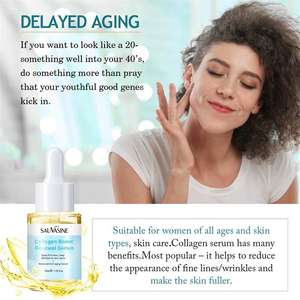 Rimate-suero facial reafirmante, esencia de ácido hialurónico con colágeno para eliminación de arrugas, antienvejecimiento - Product Image 2