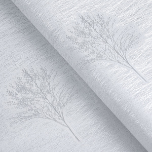 Villa super haute avec mur <span class=keywords><strong>jacquard</strong></span> de salon sans couture fond de tissu fond de soie à motif horizontal fonds d'écran - Product Image 1