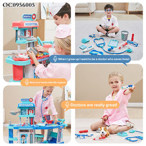 Divertente Set Gioco del Dottore con Tavolo Operatorio in Plastica e Kit Medico per Bambini in Età Prescolare - Product Image 4