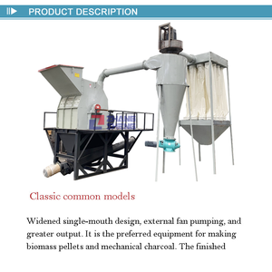 Broyeur à marteaux multifonctionnel Broyeur à marteaux pour sciure de <span class=keywords><strong>bois</strong></span> Broyeur à palettes pour le traitement industriel - Product Image 6