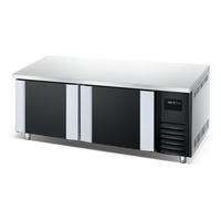 Fabricant de table de travail Banc de cuisine en acier inoxydable sous la table Coffre établi réfrigérateur congélateur pour aliments