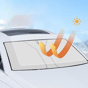 Innows-ront indshield, un hahade oldable, un Visor rotector, unshade <span class=keywords><strong>para</strong></span> ar ruck Sool ool - Product Image 4