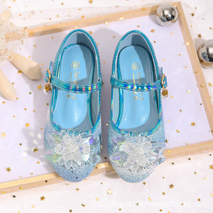 Zapatos de Tacón para Niñas, Primavera-Verano 2026, Zapatos de Cuero con Cristales, Zapatos de Princesa para Pasarela, Zapatos Arcoíris para Niñas - Product Image 3