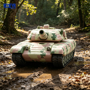 Tanque Inflable Premium de Alta Resistencia con Pintura Realista REMEYA, Resistencia a Bajas Temperaturas y Anclaje al Suelo para Entrenamiento - Product Image 1