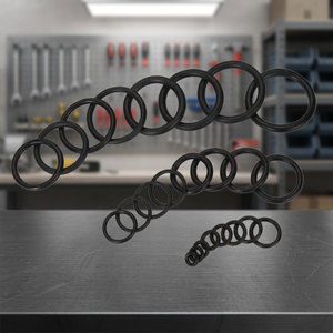 Premium 20mm NR SBR High Precision <b>Rubber</b> O-Ring Gasket -40C +120C Temperature Range for Universal Pipe Connection Sealing - Product Image 3