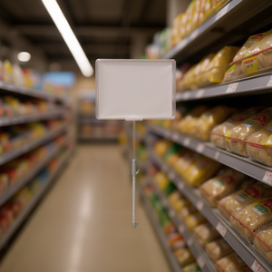 Porta Banderas con Soporte de 30x21 cm para Exhibición en Tiendas de Abarrotes - Product Image 3