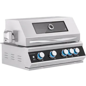 304 thép không gỉ được xây dựng trong than hoặc gas BBQ nướng cho nhà bếp ngoài trời - Product Image 1