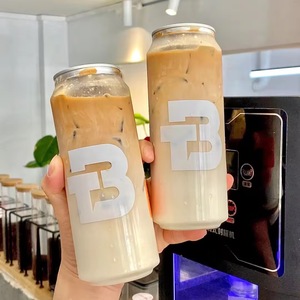 330ml 500ml 650ml nhựa PET dùng một lần <span class=keywords><strong>container</strong></span> cho trà sữa nước trái cây cà phê Pop soda có thể cho rượu sâm banh Whisky lưu trữ - Product Image 4