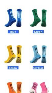 Chaussettes de football pour hommes, très vendues, antidérapantes, professionnelles, épaisses, en tissu éponge, longues/courtes, pour l'entraînement - Product Image 3