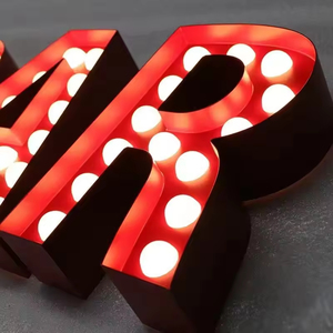 Tùy chỉnh RGB đèn <span class=keywords><strong>LED</strong></span> chữ đám cưới lớn lên số 26 thư marquee dấu hiệu Bảng chữ cái ánh sáng - Product Image 2