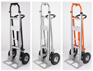 Chariot pliant en aluminium 3 en 1 Chariot à main multifonctionnel Chariot à main à usage intensif - Product Image 4