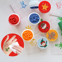 Lot de tampons auto-encreurs assortis, tampons colorés pour cadeaux de fête d'enfants, récompenses en classe, loisirs créatifs