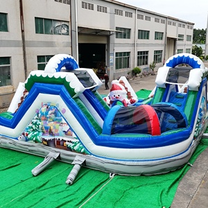 Vente flash : équipement de terrain de jeux gonflable sur le thème de la neige pour les centres de jeux intérieurs commerciaux, fabricant - Product Image 3