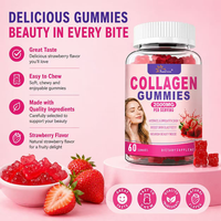 Gummies de collagène OEM & ODM 2000mg, hydratent et éclaircissent la peau, améliorent l'élasticité cutanée, complément beauté