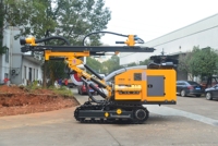 Offre Spéciale : Foreuse hydraulique KX558A pour micropiles de 20-50m, 73.5KW, Moteur diesel Yuchai, Personnalisation des engrenages