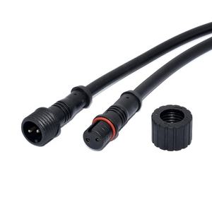 M8 M10 M12 M14 M16 M18 Mannelijke en Vrouwelijke Connector 2 3 4 5 6 7 8 10-pins Circulaire LED Buitenverlichting Waterdichte Kabelconnector - Product Image 2