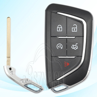 SZMAISHI Clé de voiture intelligente en gros pour Cadillac CT4 CT5 2020-2024 / Clé intelligente à 5 boutons / PN 13538860/YG0G20TB1 Clé de voiture de rechange