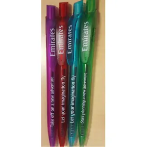 Plastic Emirates Fly Promotional Logo Ball_Pens, custom_logo_pens