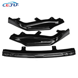 Alerón de parachoques delantero de coche con aspecto de carbono ABS negro brillante, extensión de divisor de labios de barbilla para <span class=keywords><strong>Lexus</strong></span> <span class=keywords><strong>IS300h</strong></span> IS350 <span class=keywords><strong>F</strong></span> Sport XE30 2017-2020 - Product Image 4