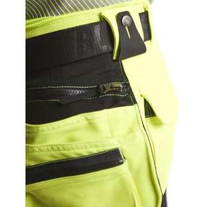 BLAKLADER - 199716423399C60 Pantalones de alta visibilidad Elásticos en 4 direcciones Amarillo/Negro-EAN 7330509657560 ROPA DE TRABAJO DE LA HI-VIS - Product Image 4