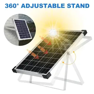 Một lớp tế bào nhỏ năng lượng mặt trời bảng điều khiển 5W 10W 20W 30W 50W 100W 150W MONO Tấm Pin Mặt Trời 12V năng lượng mặt trời Kit tắt lưới năng lượng mặt trời hệ thống điện