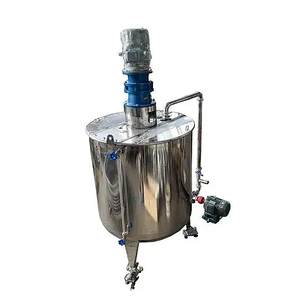 Máquina mezcladora de masa Mezclador industrial para jabón líquido 500l 1000l 2000l Reactor de mezcla líquida Tanque de mezcla - Product Image 3
