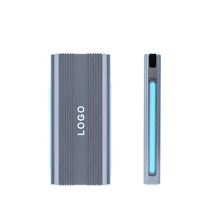 Carcasa para Disco Duro LT3 con Iluminación RGB, M.2 NVMe PSSD, USB 3.2 Gen2 Tipo-C, 10 Gbps, Gris - Product Image 1