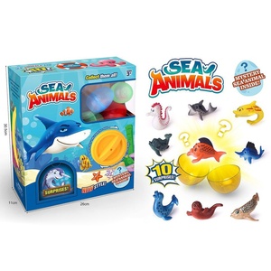<span class=keywords><strong>Série</strong></span> d'animaux de dinosaure marin torsadé en plastique pour enfants boîte aveugle rotative jouet mystères boîte Surprise figurines d'action militaires - Product Image 6
