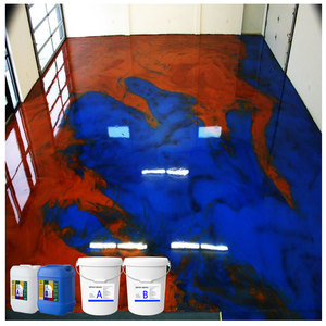 <span class=keywords><strong>Resina</strong></span> Epossidica per Pavimenti ad Alta Trasparenza e Indurente, Rivestimento Metallico per Pavimenti in Vendita - Product Image 3