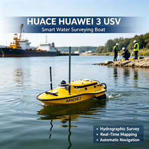 Chcnav Apache 3 USV RTK เรือสำรวจแบบไร้คนขับลำแสงเดียวสำหรับการทำแผนที่ภูมิประเทศใต้น้ำ - Product Image 1