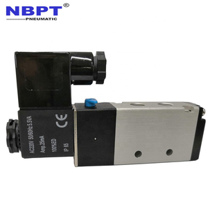 Électrovanne pneumatique de contrôle de l'air à 5 voies, 5/2 voies 4V210-08 220V 1/4 "1/8" bstp BSPT mppt, 5 voies, 2 Positions - Product Image 3